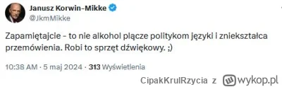 CipakKrulRzycia - #polityka #kierwinski #korwin #bekazpo #heheszki #alkoholizm #dzwie...