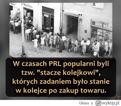 Ukiss - Stacz kolejkowy za określoną opłatą stał w kolejce za kogoś innego, aby kupić...
