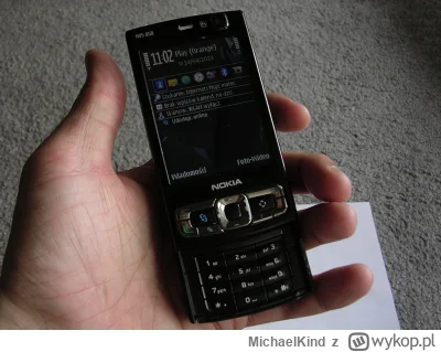 MichaelKind - Miałem wtedy Nokie N95 na pełnym wypasie, to było liceum. Praktycznie t...