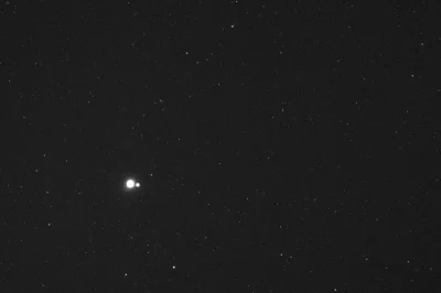 m.....s - dwie małe kropki- Ziemia i Księżyc widziane z Merkurego
77 milionów kilomet...