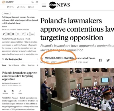 0pp0 - Zachodnie media o upadku demokracji w Polsce, odcinek 2794.
#polityka #4konser...