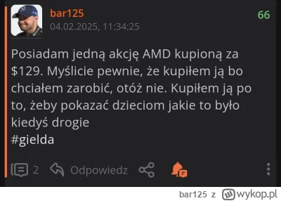 bar125 - @Waszkolega: dorzucam swój wpis z lutego ( ͡° ͜ʖ ͡°)