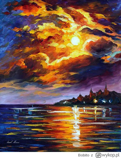 Bobito - #obrazy #sztuka #malarstwo #art

Płomienie zachodzącego słońca – Leonid Afre...
