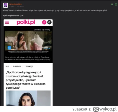 9Japko9 - Niepopularna opinia: 
Na tego typu stronach (tu przykład Polka pl) tworzone...