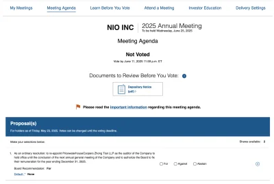 assninja - Przepraszam muszę&nbsp;iść bo mam zebranie zarządu NIO Inc. i musimy podjąć bar...