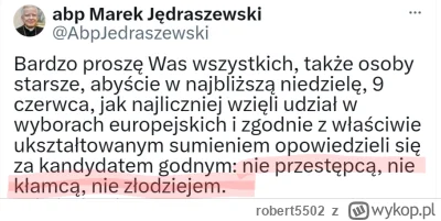 robert5502 - Marek odradza glosowanie na katopsychoprawice. Brawo 
#polityka #bekazka...