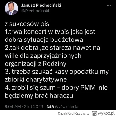 CipakKrulRzycia - #piechocinski #bekazpisu #bekazkonfederacji #polityka #polska