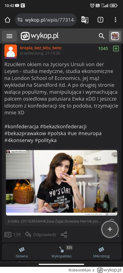 Robson86pn - Von Der Leyen ma udostępnić treść umów zawieranych z Pfizerem SMS'ami

N...