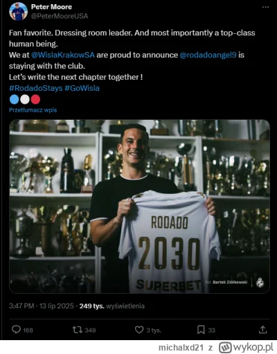 michalxd21 - W sumie ciekawe czy takie posty będzie dawał też za pół roku, ale gość c...