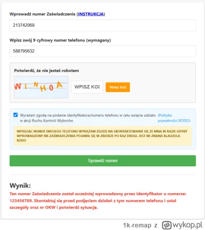 1k-remap - #wybory #polityka
hehehe ale śmieszki( ͡° ͜ʖ ͡°)