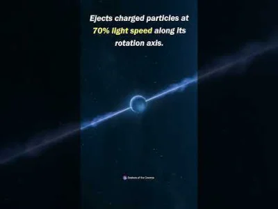 ntdc - Ale ten pulsar zasuwa. 70% prędkości światła.  ( ͡° ʖ̯ ͡°)

#ciekawostki  #ast...