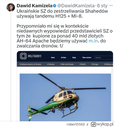 robert5502 - Pamiętajmy ze mozna z nich też strzelać do dronow
