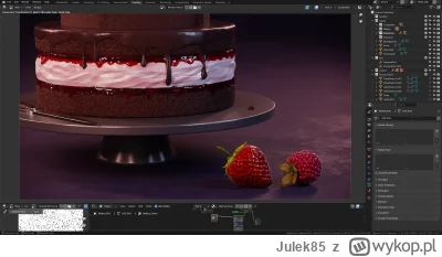 Julek85 - ciasta ciąg dalszy
#blender #tworczoscwlasna #grafika3d