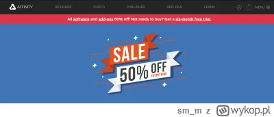 sm_m - Promocja -50% na #affinity nadal trwa i teraz dla niezdecydowanych przedłużyli...