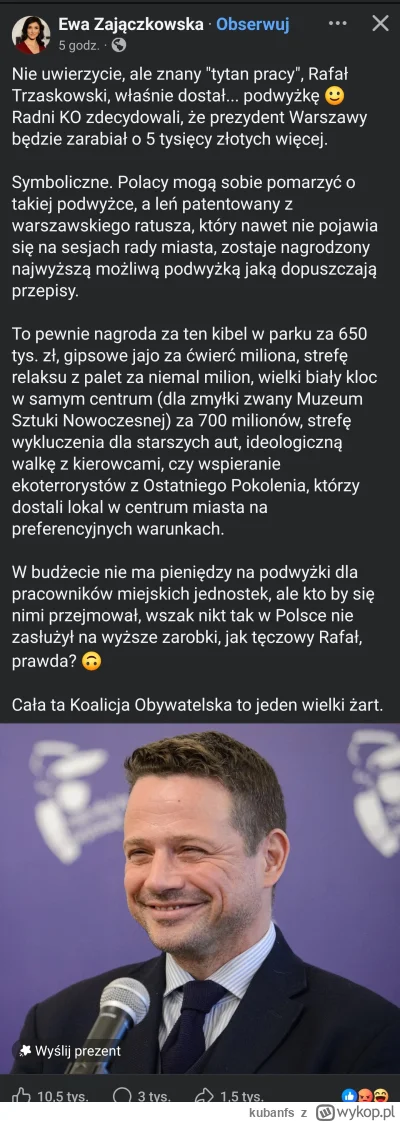 kubanfs - #polityka usunięte przez ,,atakuje mnie,, jak tam Ewcia wolność słowa co #s...