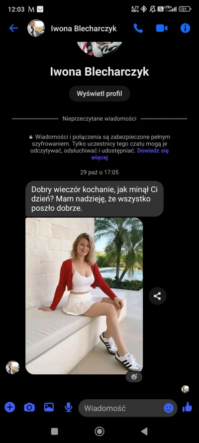 hgafsdcxvbzgxvcfdte - Chyba już takim przegrywam nie jestem skoro pisze do mnie Iwona...