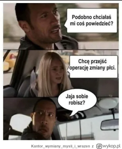 Kantorwymianymysliiwrazen - Taki mem, gra słów.👍😉
#heheszki #memy