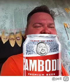 pelt - @Malpigaj: i popijasz Cambodia premium beer 乁(⫑ᴥ⫒)ㄏ