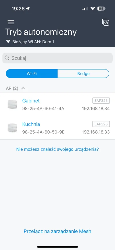 Bakerovsky - Cześć Mirki,

Mam w domu na poddaszu modem a na dole dwa identyczne Acce...