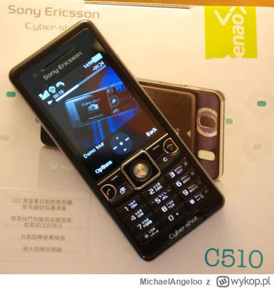 MichaelAngeloo - @Gupiutki: Sony Ericsson C510 to był nadtelefon, potem już przesiadł...