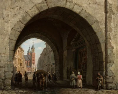 PeterWeiss - Marcin Zaleski -- Brama Floriańska w Krakowie (1844)

https://pl.wikiped...