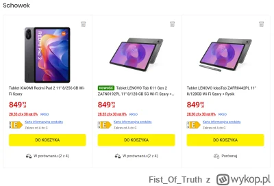 FistOfTruth - Miraski, pytanie o tablet (tak do 850 zł)

Chcę kupić dla córki (lvl 8)...