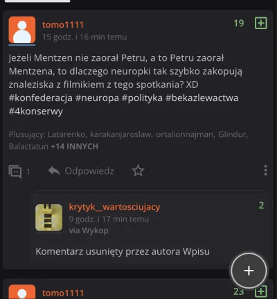 o.....z - @tomo1111: ale kłamiesz w pierwszym zdaniu już bo zwróciłeś się tylko do mn...