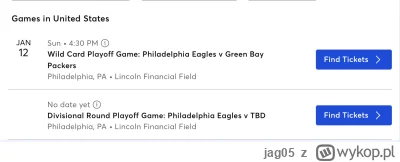 jag05 - Mam pytanie do specjalistów, rozkminiam kupno biletów na mecz "Divisional Pla...