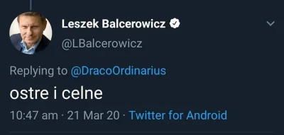 MirekStarowykopowy - Przepraszam za Balcerowicza ale kontekst pasuje. xD