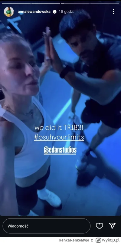 RenkaRenkeMyje - Anka ty mnie nawet nie w------j

#mecz