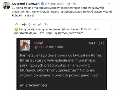 mickpl - Stano zmiana jest na stałe. 

A na Komisji Infrastruktury gość z PZFD zupełn...