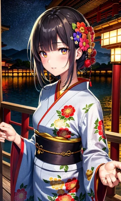 niewiadomocowscenariuszujest - #randomanimeshit #originalcharacter #anime #kimono #bl...