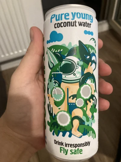 DrFaithless - #napoje #jedzenie #dieta 

Pierwszy raz w życiu piję wodę kokosową, Jez...