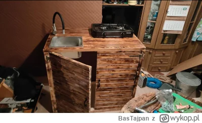 BasTajpan - Kuchnia w kamperze wygląda rewelacyjnie, a co najważniejsze tanio, co nie...