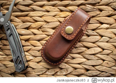 Jankojaneczko93 - Cześć, 
Zrobiłem nowe etui na multitoola ze skóry, modelowany w wod...