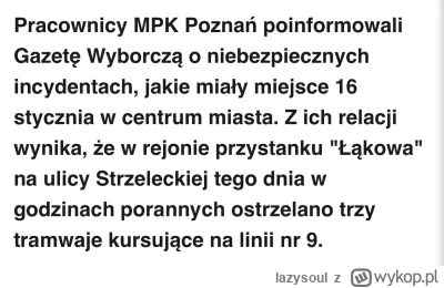 lazysoul - Normalny dzień na Strzeleckiej, po co robić sensacje  #poznan
