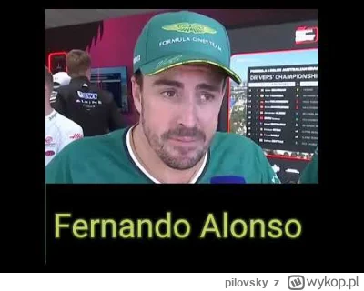 pilovsky - #f1 
Dziennikarka pyta Alonso o brake test, a ten mówi, że skupiał się na ...