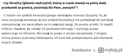 Stabilizator - Co sądzi o uciekinierach były dowódca kompanii 47. brygady Mykoła Meln...