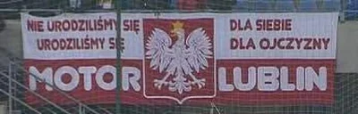 Lolenson1888 - Jest kultowa flaga Motoru na meczu
Niby się nie urodzili, a jednak się...