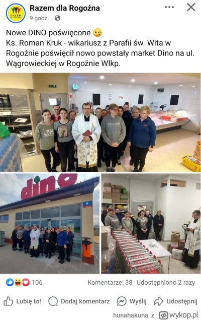 hunahakuna - A u Was #dino poświęcone czy bezbożne?

#katolicyzm