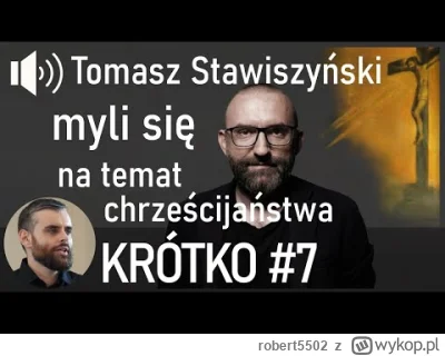 robert5502 - Świetna odpowiedź do redaktora Stawiszyńskiego za pomysł ratowania chrze...