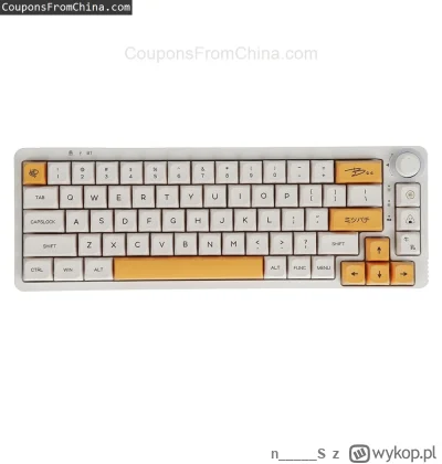 n____S - ❗ 140 Keys Honey Milk PBT Keyboard Keycaps Set XDA
〽️ Cena: $22.99 (dotąd na...