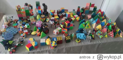 antros - Wczoraj był dzień kostki Rubika, to już 50 lat od patentu. Chciałem aż zrobi...