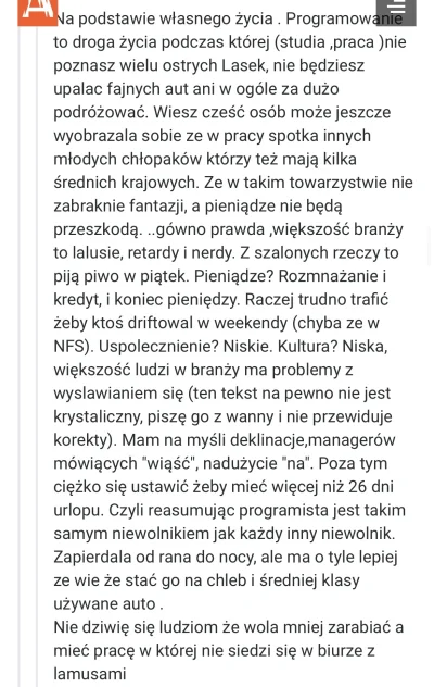 Mistymay - Co sądzicie o tej wypowiedzi? Czuje sie jakby miala sto lat bo dla mnie je...