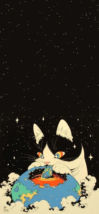 Miteora - #przegryw dobranoc #ai #koty