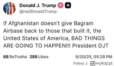 Polasz - #usa #afganistan #polityka 
kandydat do pokojowego Nobla