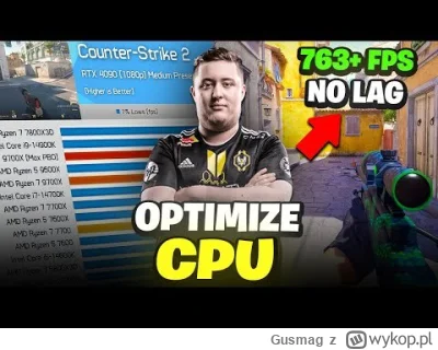 Gusmag - @nomysza6666: Zrób tak jak w tym filmiku i daj znać. Mi pomogło. Z 110 fpsów...