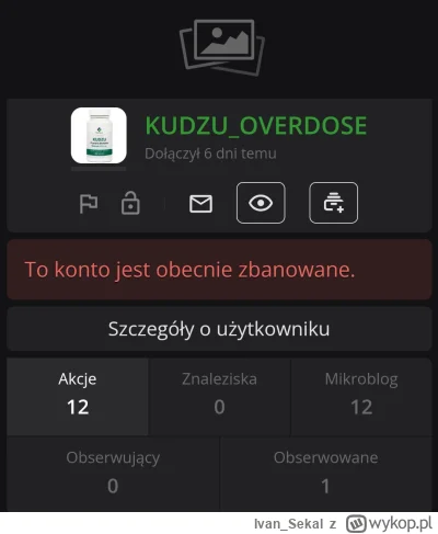 Ivan_Sekal - #kononowicz to było jakieś fejk Kudzu. Nie był spokojny bez papierosów :...