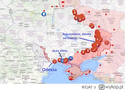 KEjAf - @KwadratF1: zmierzyłeś odległość od Odessy do miejsca gdzie ruscy "dopiero si...