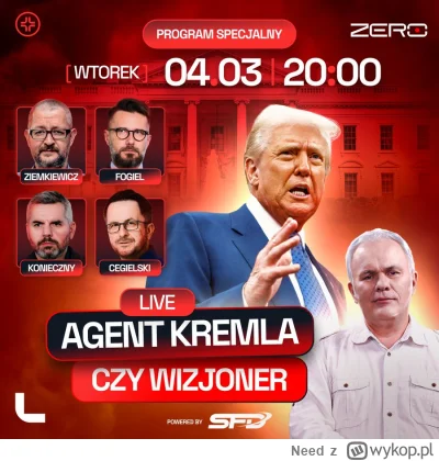 Need - #ukraina #kanalzero #usa #trump #polityka

Ale ekipe żeście zebrali - będzie d...